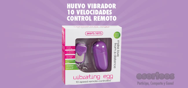 Huevo Vibrador Control Remoto