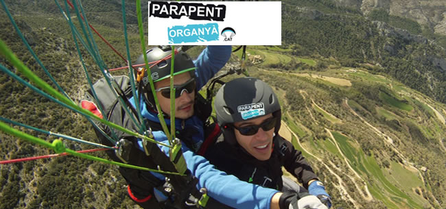 4 Vuelos Acrobaticos en parapente